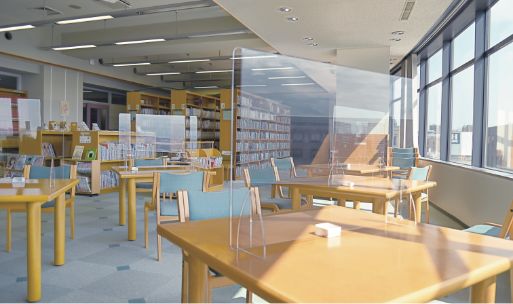 アクリル板の設置