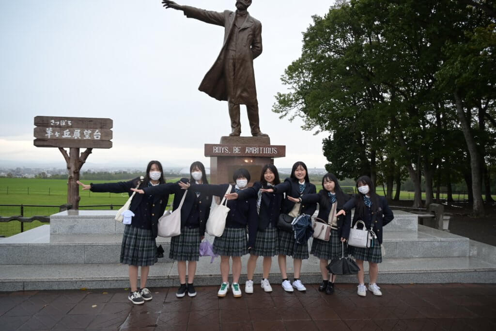 高校2年生　修学旅行　1日目②　札幌方面