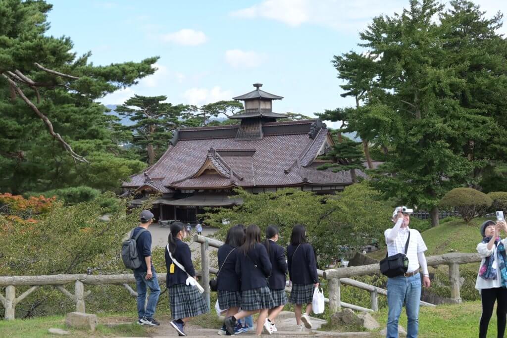 高校2年生　修学旅行　最終日①　五稜郭公園