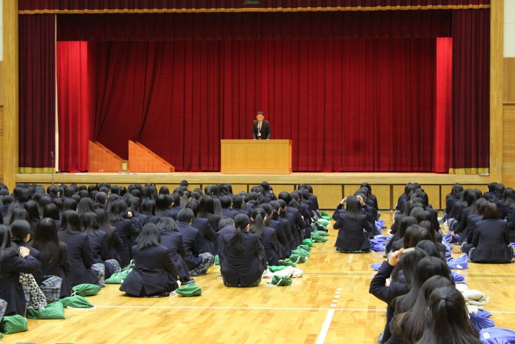 ２学期終業式