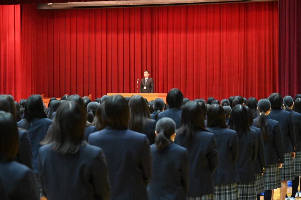 3学期始業式