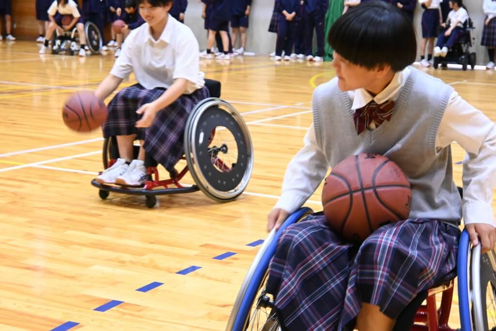 夏期特別講座(車いすバスケットボール)