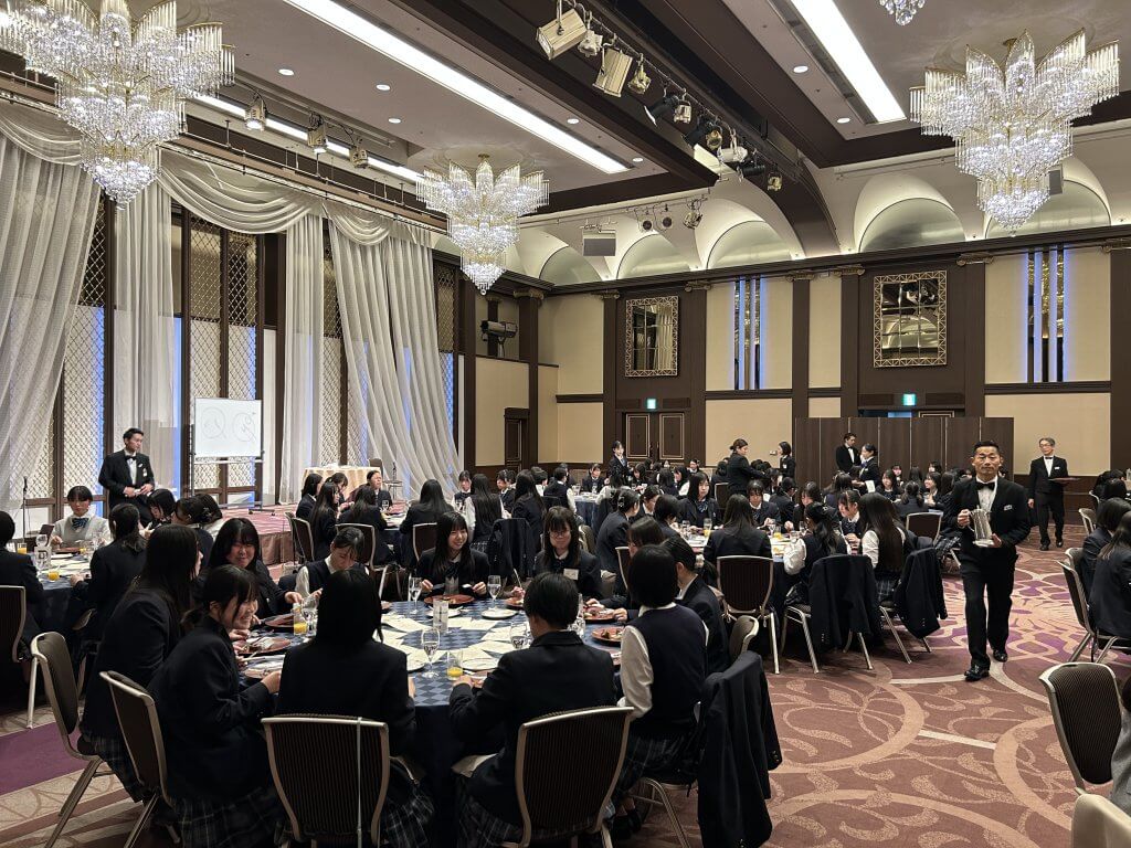 高3 テーブルマナー研修会